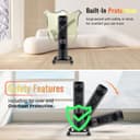 Thumbnail 4 de PureMate Oil Filled Radiator 2500W, 11-fin heater 🏠