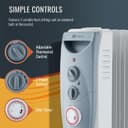 Thumbnail 3 de PureMate Oil Filled Radiator 2500W — Portable Heater 🔥