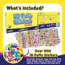 Thumbnail 1 de PURPLE LADYBUG 2000 PCS 3D Puffy Stickers for Kids 🎨