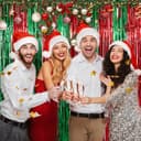 Thumbnail 5 de PVEGOS 3.3 x 8.3 ft glitter tinsel curtain 🎉