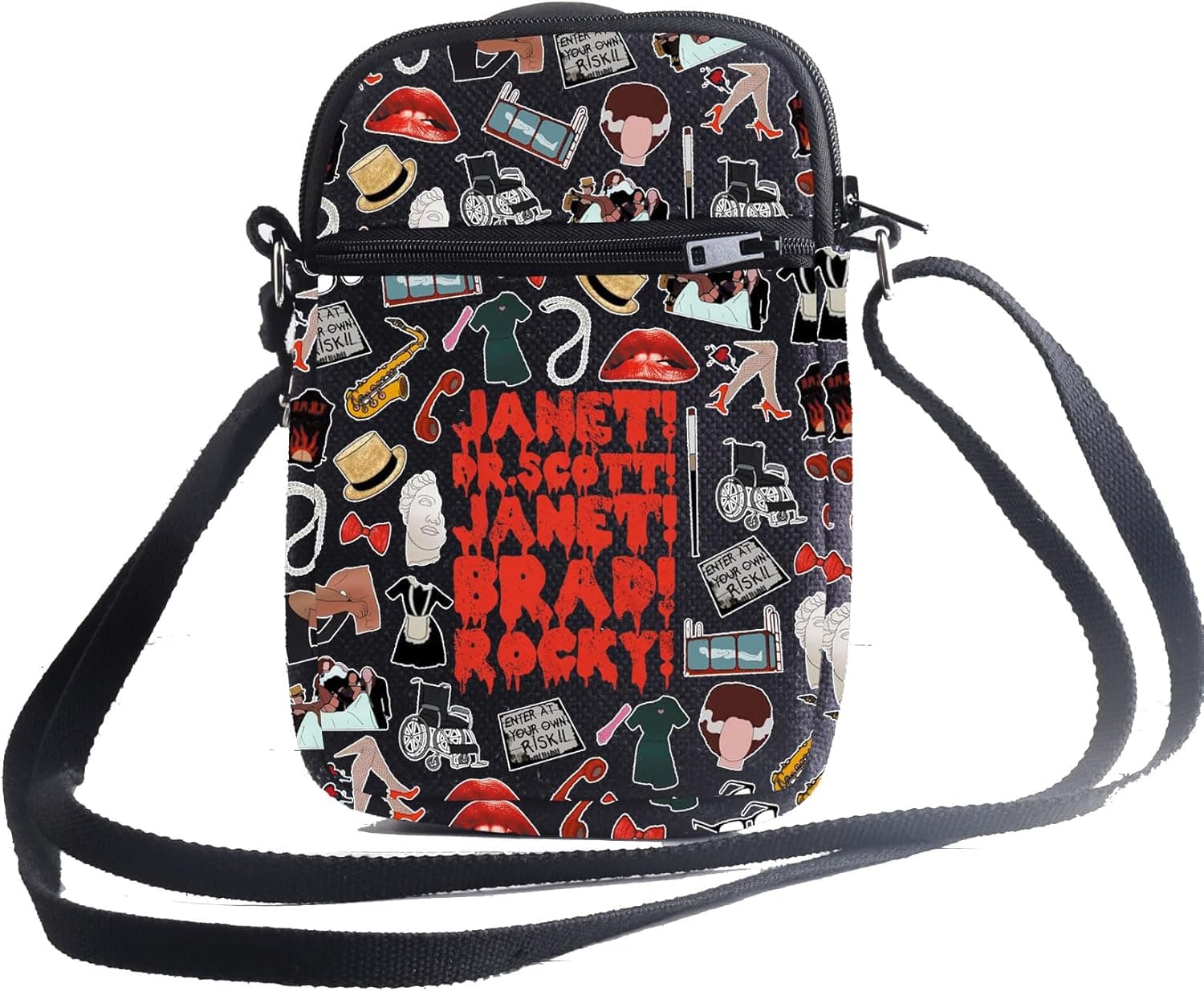 PXTIDY Rocky Horror Crossbody Bag 🎒