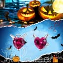 Thumbnail principal de Qings Small Ghost Devil Sterling Silver 925 Earrings 🎧