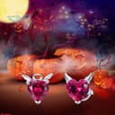 Thumbnail 1 de Qings Small Ghost Devil Sterling Silver 925 Earrings 🎧