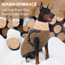 Thumbnail 2 de Queenmore Waterproof Dog Coat with Harness L 🐶