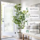 Thumbnail 5 de Rabbitgoo Window Film Frosted Stripe Pattern Privacy Film 90x200 cm 📺