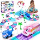 Thumbnail principal de Race Track Toys 194PCS construction set for girls 🚗