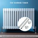 Thumbnail 5 de Radiator Pipe Covers and Collars 15mm x 200mm 🛠️