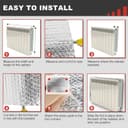 Thumbnail 5 de Radiator Reflector Panels 5m x 60cm radiator foil 🏠