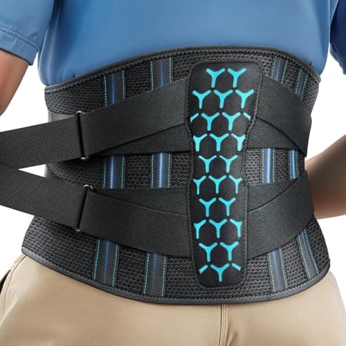 Rakiie Back Support Belt 7‑stay lumbar brace 🩲