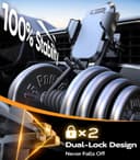 Thumbnail 4 de Rally Racing-Grade 3‑in‑1 Car Phone Holder 88 lb 📱