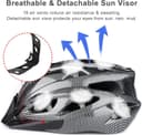 Thumbnail 3 de RaMokey Lightweight Cycle Helmet 58–62cm 🚴♂️