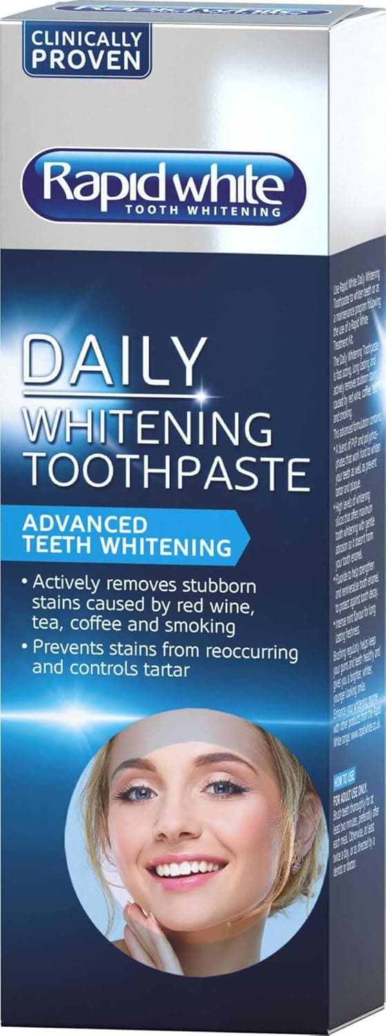 Rapid White Daily White toothpaste 100ml toothpaste 🪥