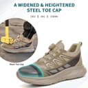 Thumbnail 3 de RASEARY Safety Trainers Steel Toe Lightweight Trainers 👟