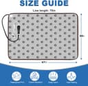 Thumbnail 1 de RC SLL Pet Heating Pad 75x120 cm heated pet bed 🐶