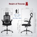 Thumbnail 2 de Realm of Thrones CAPTAIN ergonomic office chair 🪑