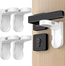 REDTRON Door Lever Lock 4-pack for doors 🔐