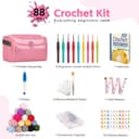 Thumbnail 1 de Reessy Crochet Kit 88-piece beginners set 🧶