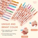 Thumbnail 2 de Reessy Golden Crochet Hooks Set 2.0–6.0mm 🧶