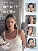 Thumbnail 4 de Rena Chris Stainless Steel Gua Sha for Jawline Sculpting 💆♀️