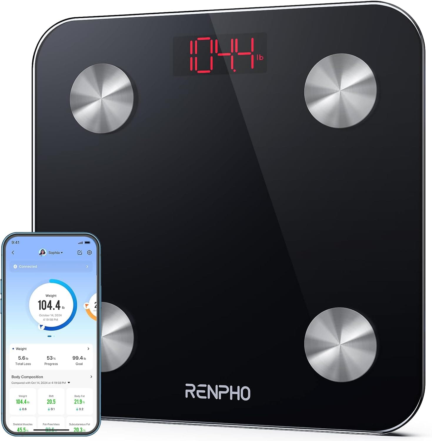 RENPHO Elis 1 smart body scales 260 cm 📱