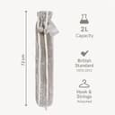 Thumbnail 1 de Revitale Extra Long Hot Water Bottle 2 Litre 🛁