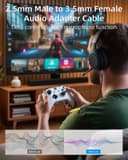 Thumbnail 4 de RIIEYOCA 2.5mm TRRS to RCA adapter 0.2m 📷