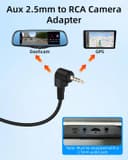 Thumbnail 5 de RIIEYOCA 2.5mm TRRS to RCA adapter 0.2m 📷