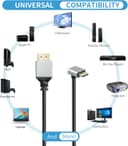 Thumbnail 5 de RIIEYOCA 90° Down Angle Mini HDMI 1.5m Cable 📺