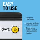 Thumbnail 2 de Ring TyreInflate 20 Digital Tyre Inflator with three adaptors 📈
Ring TyreInflate 20 Digital Tyre Inflator with three adaptors 📈