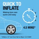 Thumbnail 4 de Ring TyreInflate 20 Digital Tyre Inflator with three adaptors 📈
Ring TyreInflate 20 Digital Tyre Inflator with three adaptors 📈