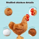 Thumbnail 2 de RLOMUTE 12.6" Yellow Chicken Plush toy 🧸