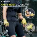 Thumbnail 4 de ROCKBROS Half-Finger Cycling Gloves Breathable 🚴♂️