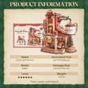 Thumbnail 5 de ROKR EAB01 wooden mechanical 3D puzzle kit 🧩