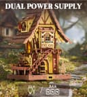 Thumbnail 2 de ROKR LC901C Cuckoo Clock 3D wooden puzzle model 🧩