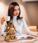 Thumbnail 6 de ROKR LC901C Cuckoo Clock 3D wooden puzzle model 🧩