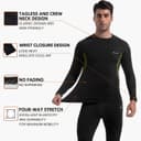 Thumbnail 1 de romision Thermal Underwear Long Johns base layer set for cold weather 🧦