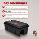 Thumbnail 3 de ROSHIELD 2x Pre-Baited Rat Control Kit 2 pack 🐀