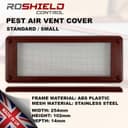 Thumbnail 1 de Roshield Pest Proofing Air Brick Mesh Vent Cover x 4 🪟