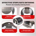 Thumbnail 4 de Roshield Rat Drain Guard 4" stainless steel drain protector 🛠️