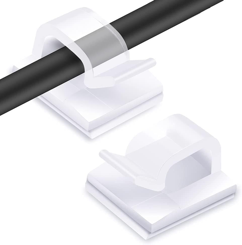 RYCHUI 60PCS cable clips for outdoor lights 📦