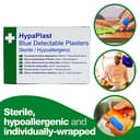 Thumbnail 7 de Safety First Aid Group HypaPlast Blue Catering Plasters, Assorted Pack 🩹