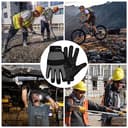 Thumbnail 3 de Safety Work Gloves XL padded palm protection 🧤