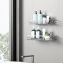 Thumbnail 6 de Saffruff Shower Caddy 2-pack organiser 11.8×4.3″ 🛁