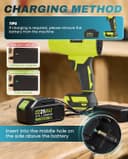 Thumbnail 5 de Saker Cordless Leaf Blower 180,000 RPM 🍃