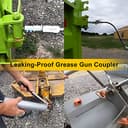 Thumbnail 1 de Saker Grease Gun Coupler 14,000 PSI grease coupler 🧰