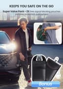 Thumbnail 5 de Samfolk Faraday Box and Pouch 2 Pack keyless key protector 🛡️