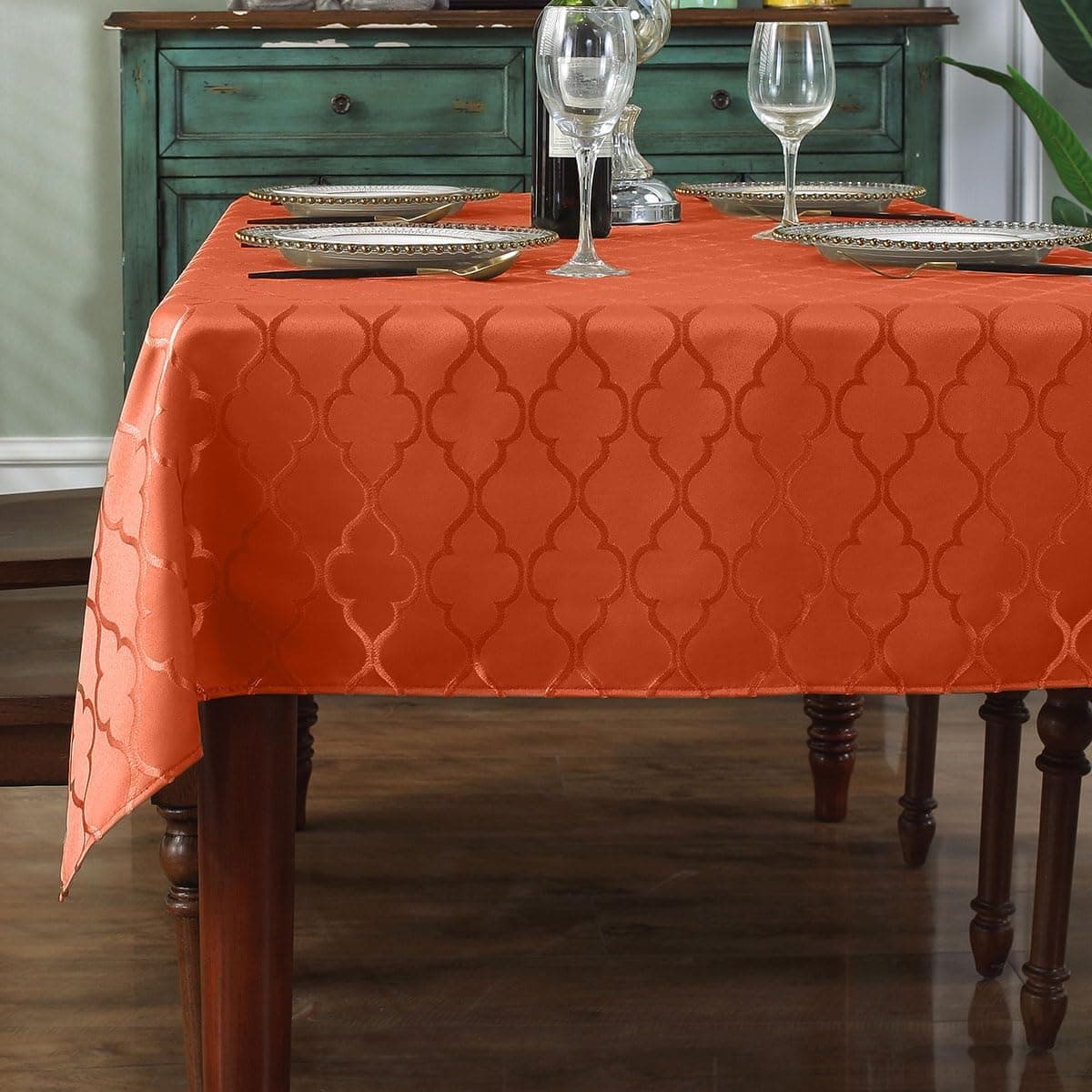 SASTYBALE Fall Jacquard Tablecloth 152 x 213cm 🍽️