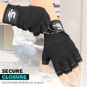 Thumbnail 6 de SAWANS Fingerless Heavy Duty Work Gloves (M) 🧤