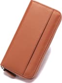 Thumbnail 5 de SCHLATUM RFID blocking leather zip wallet — large capacity 👛