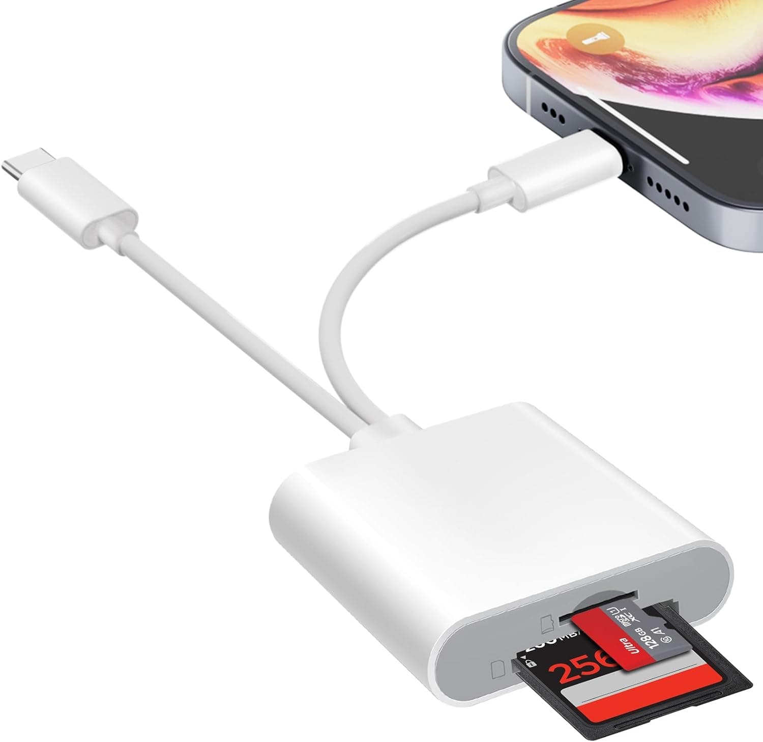 SD Card Reader USB-C with Dual Slot 📷